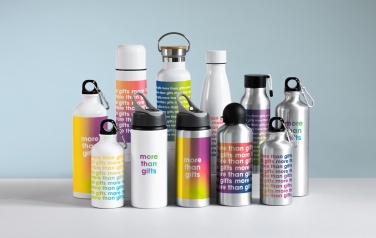 Logo trade business gift photo of: 400 ml aluminium bottle