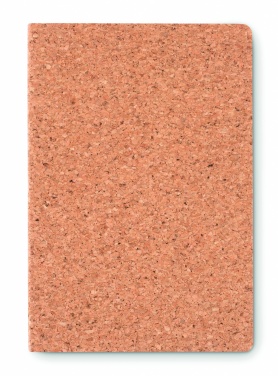 Logotrade promotional item picture of: A5 cork notebook 96 lined