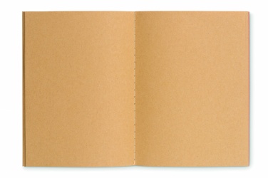 Logotrade promotional item picture of: A6 recycled notebook 80 plain