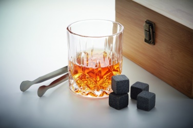 Logo trade business gift photo of: Whisky set in bamboo box