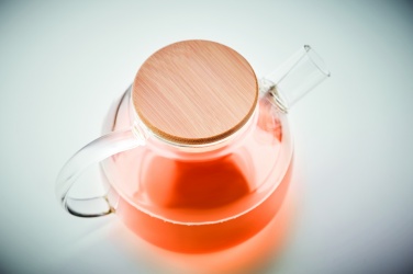 Logo trade promotional items picture of: Teapot borosilicate glass 850ml