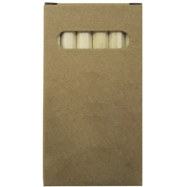 Logotrade promotional giveaway image of: Wooden crayons MINNIE