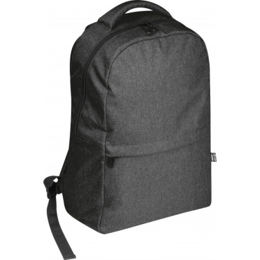 Logo trade business gifts image of: rPET backpack RIMINI