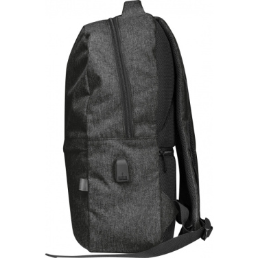 Logotrade promotional giveaway image of: rPET backpack RIMINI
