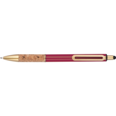 Logo trade promotional merchandise photo of: Ballpen CAPRI
