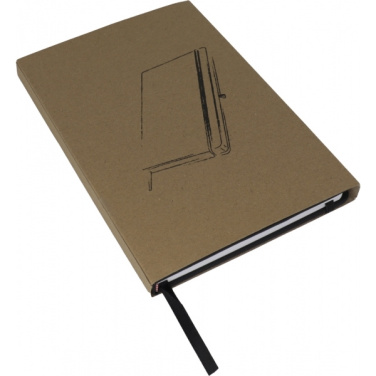 Logotrade promotional giveaway image of: A5 note book KIEL