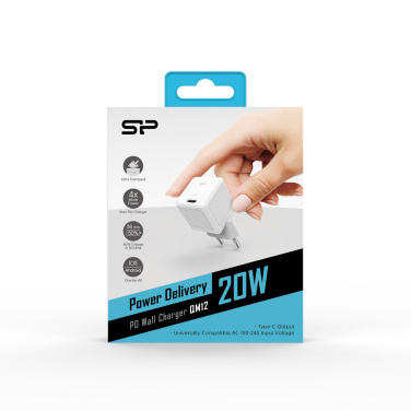 Logo trade promotional merchandise photo of: Silicon Power fast charger QM12