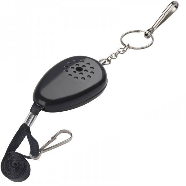 Logotrade promotional product picture of: Keyring with alarm function OVADA