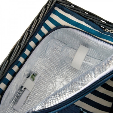 Logotrade corporate gifts photo of: Picnic basket RIVA DEL GARDA