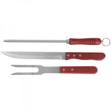 Logo trade corporate gifts image of: Carving knife and fork SYDNEY