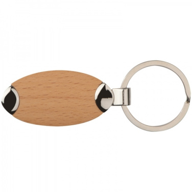 Logotrade promotional giveaway picture of: Wooden keyring BALTRUM