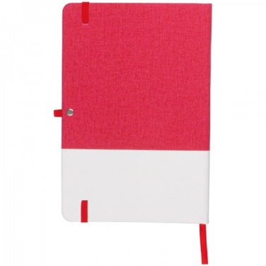 Logo trade promotional giveaways image of: A5 Notebook BARDOLINO
