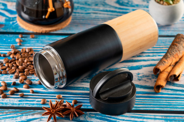 Logo trade business gifts image of: Thermal bottle SHEFFIELD 500ml