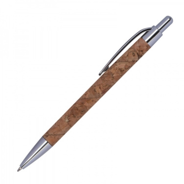 Logo trade promotional products picture of: Cork pen KINGSWOOD
