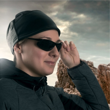 Logo trade promotional gifts image of: Bandana MISMI Schwarzwolf