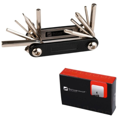 Logo trade promotional gift photo of: Bikers set TIBESTI Schwarzwolf