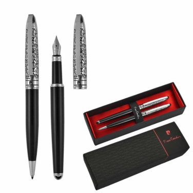 Logo trade business gift photo of: Writing set ballpoint pen & fountain pen JACQUES Pierre Cardin