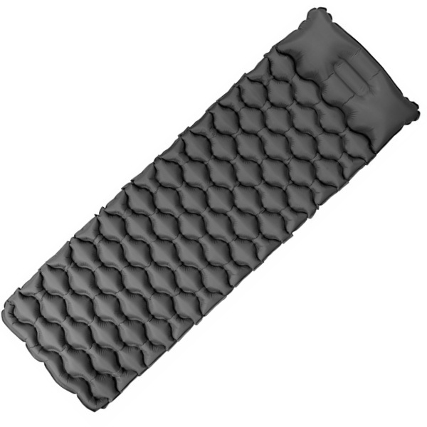 Logotrade promotional merchandise image of: Inflatable mat SAJAMA Schwarzwolf