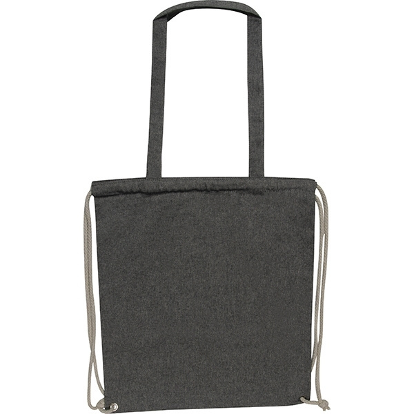Logo trade corporate gifts picture of: Recycled cotton bag ADDISON