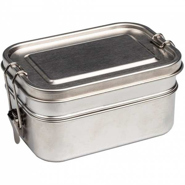 Logo trade promotional items image of: 2-level lunch box PORTO ALEGRE