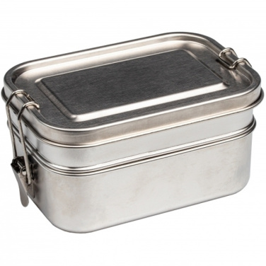 Logo trade promotional gifts image of: 2-level lunch box PORTO ALEGRE