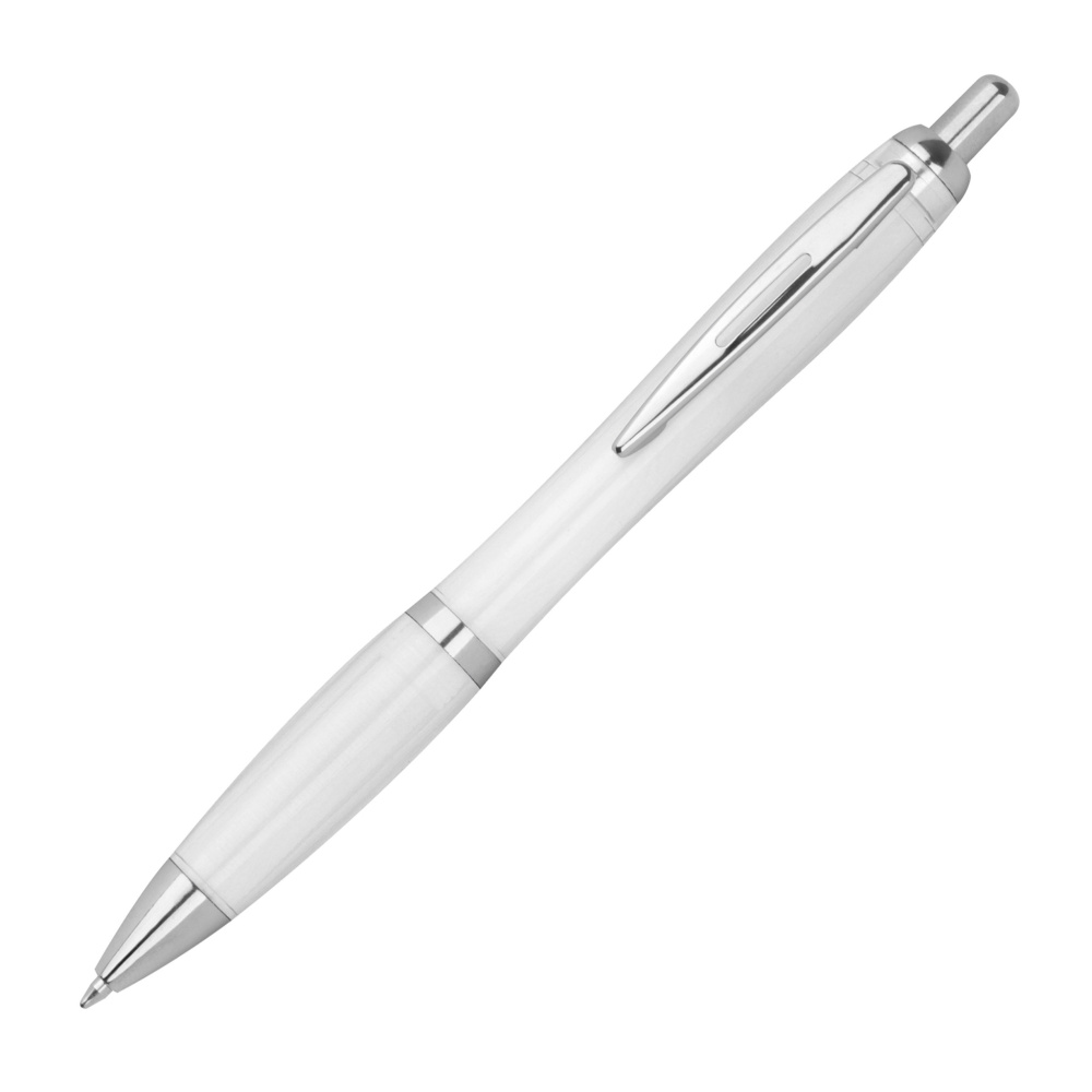 Logo trade promotional products picture of: Transparent ballpen ALKEN