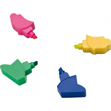 Logo trade promotional products image of: Highlighters - Santa Claus