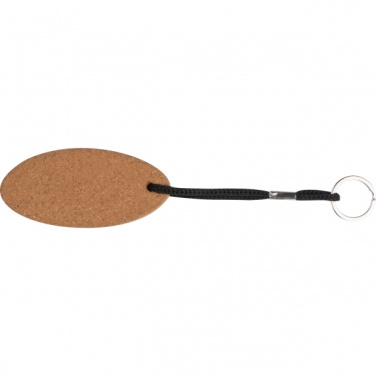 Logotrade promotional item image of: Cork keyring ROSKILDE
