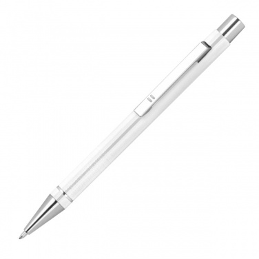 Logotrade corporate gift image of: Metal semi gel ballpoint Pen ALMEIRA
