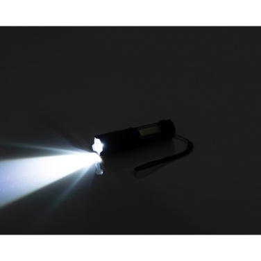Logo trade corporate gift photo of: Rechargeable flashlight AARHUS