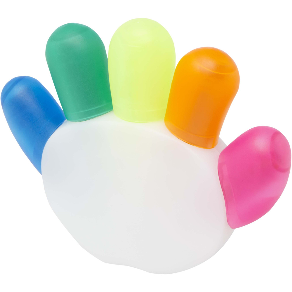 Logotrade promotional merchandise picture of: Patina 5-colour highlighter