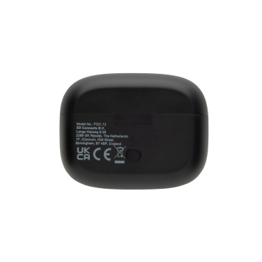 Logotrade advertising product image of: Airtune RCS recycled plastic ANC earbuds with touch screen