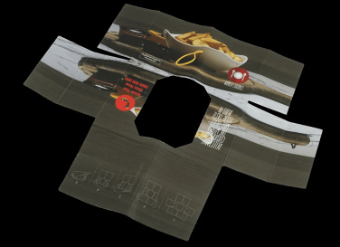 Logo trade promotional giveaway photo of: Origami wallet 998117