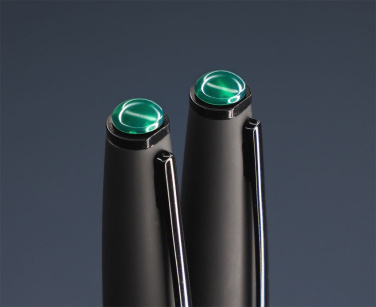 Logotrade promotional merchandise image of: Agate stone Pen set 1289036