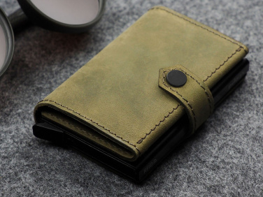 Logo trade corporate gifts picture of: RFID wallet - Hunter Leather 2109284