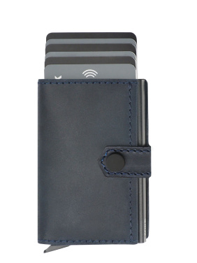 Logo trade promotional items picture of: RFID wallet - Hunter Leather 2109284