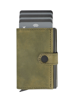 Logo trade promotional giveaway photo of: RFID wallet - Hunter Leather 2109284