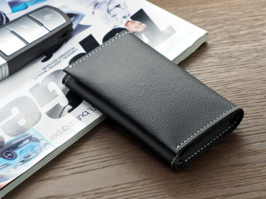 Logo trade promotional giveaways image of: Business card holder 1166157