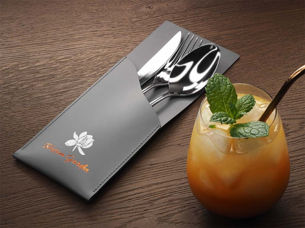 Logo trade promotional gift photo of: Cutlery case 1598094