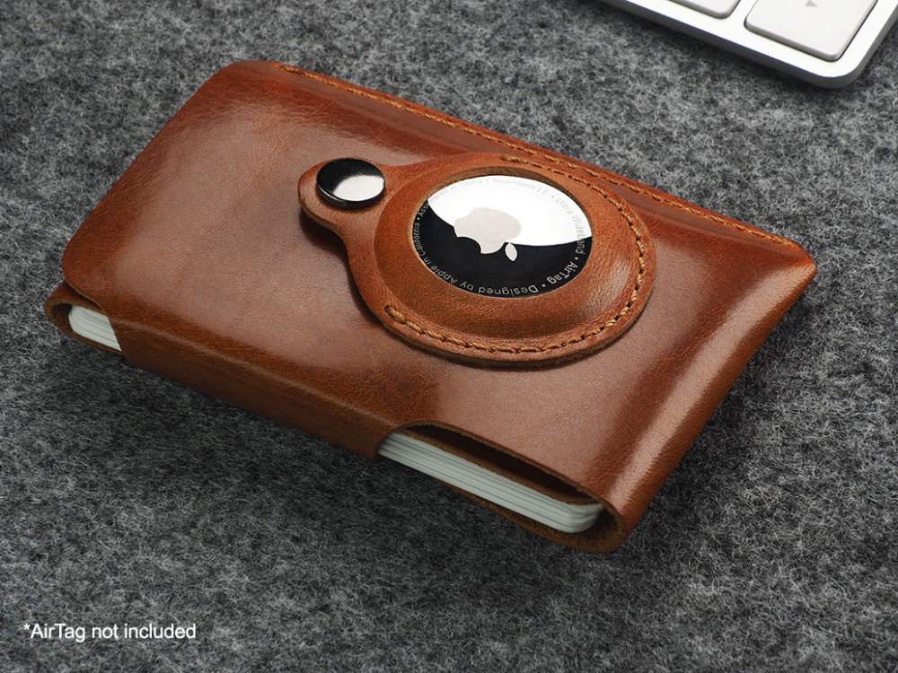 Logo trade business gift photo of: Wallet with AirTag holder 1936141
