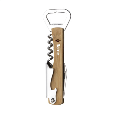 Logo trade promotional product photo of: Butler Bamboo waiter’s friend