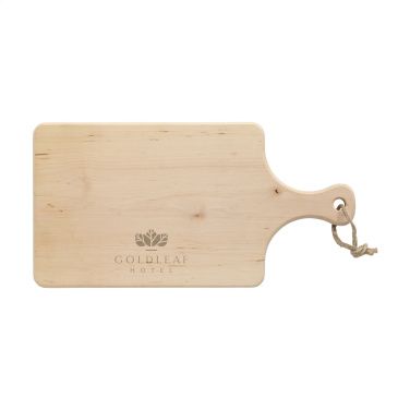 Logo trade promotional items image of: Alder Wood Cutting Board Handle