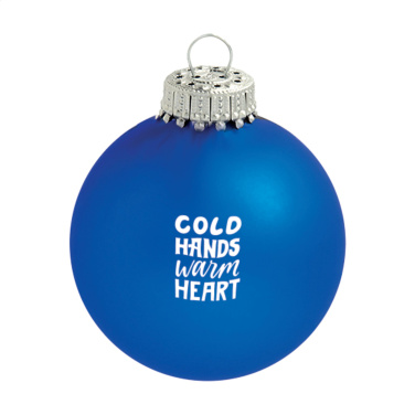 Logo trade business gift photo of: Christmas Bauble Ø 6 cm - Made in Europe