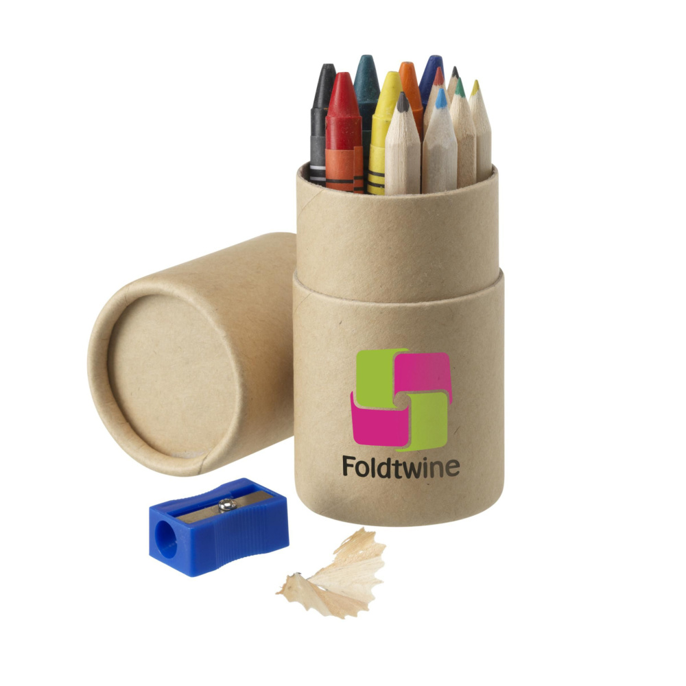 Logo trade promotional merchandise image of: ColourJoy crayons