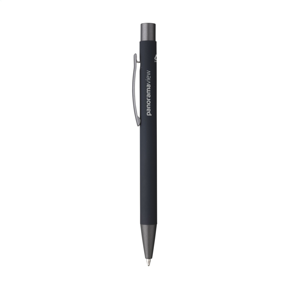 Logotrade corporate gift picture of: Brady Soft Touch Recycled Alu pens