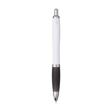 Logo trade promotional products image of: Athos Trans GRS Recycled ABS pen