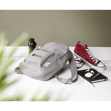 Logo trade business gifts image of: Wolkat Agadir Recycled Textile Backpack