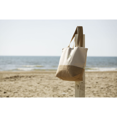 Logo trade advertising products image of: Cancun Beachbag Organic Cotton (320 g/m²)