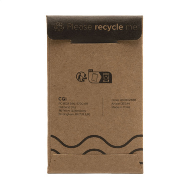 Logotrade promotional item image of: Bamboo Key Circle keyring