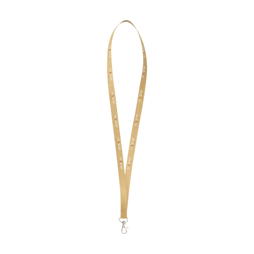 Logo trade promotional item photo of: Lanyard Paper 1,5 cm keycord